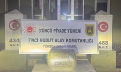 Hudut hattında 5 bin 842 gram uyuşturucu ele geçirildi