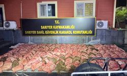 İstanbul’da kaçak avlanan 1,8 ton kalkan balığına el konuldu