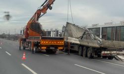 Konya Karatay’da tır kazası: 2 yaralı