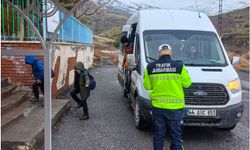 Malatya'da okul servislerine ve okul çevrelerine sıkı denetim