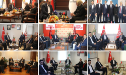 HÜDA PAR siyasi partilerle bayramlaştı