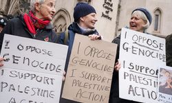 İngiltere'de siyonist rejime silah desteğine karşı protestolar