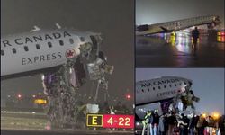 New York LaGuardia Havalimanı’nda uçak ile araba çarpıştı