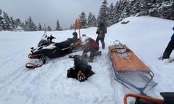 Uludağ'da "kar" bilançosu rakamlara yansıdı: 58 yaralı, 83 mahsur