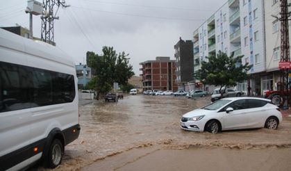 Mazıdağı'nda Şiddetli Yağış