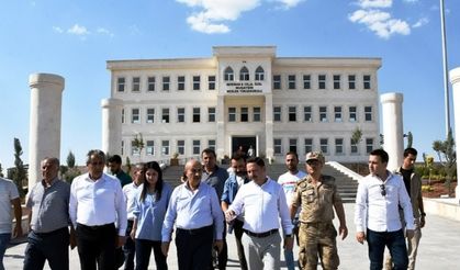 Mardin Valisi Demirtaş, Nusaybin ilçesinde incelemelerde bulundu