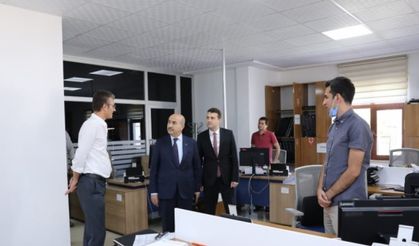 Mardin Valisi Mahmut Demirtaş'tan Kızıltepe Kaymakamı Cıdıroğlu'na ziyaret