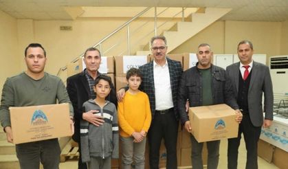 Şanlıurfa'da çölyak ve fenilketonüri hastalarına gıda kolisi dağıtıldı