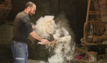 Şanlıurfalı keçe ustası mesleğini yeni nesillere öğretmek istiyor