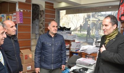 Yeniden Refah Partisi Genel Başkanı Erbakan Şanlıurfa'da konuştu: