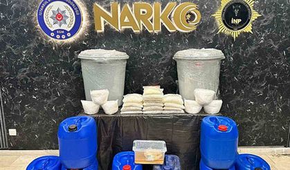 İstanbul'da 240 kilogram uyuşturucu ele geçirildi: 4 gözaltı