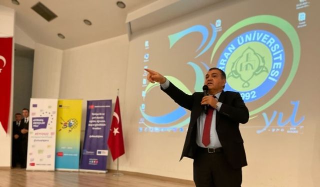 Dışişleri Bakan Yardımcısı Kaymakcı, Şanlıurfa'da AB Süreci Konferansı'nda konuştu: