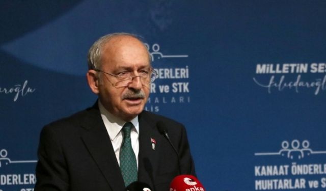 CHP Genel Başkanı Kılıçdaroğlu, Kilis'te konuştu: