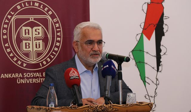 HÜDA PAR Genel Başkanı Yapıcıoğlu: 7 Ekim'den beri kalbimiz Gazze ile atıyor