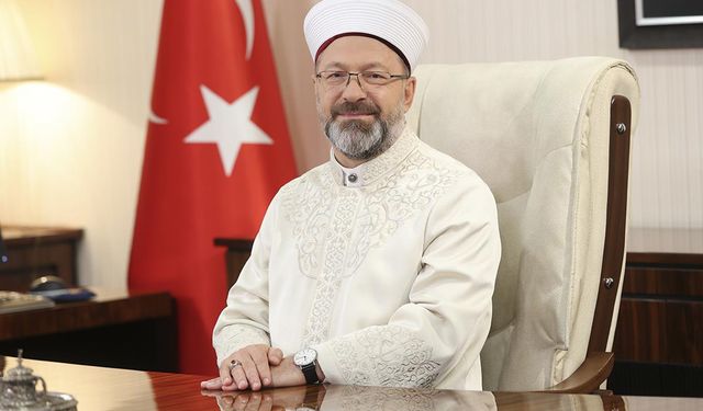 Diyanet İşleri Başkanı Erbaş'tan Mevlid Kandili mesajı