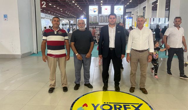 HÜDA PAR Antalya İl Başkanı Durmaz’dan YÖREX ziyareti