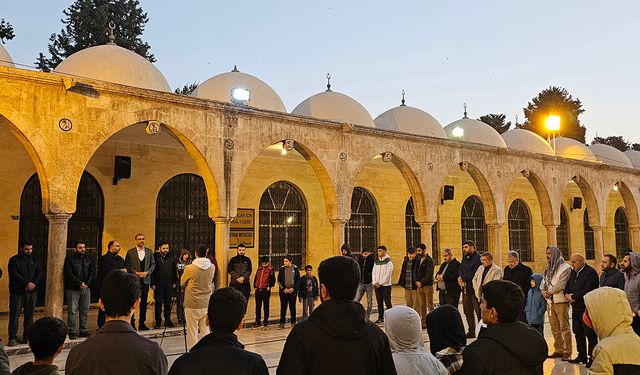 HÜDA PAR Şanlıurfa İl Gençlik Kollarının sabah namazı buluşmaları devam ediyor