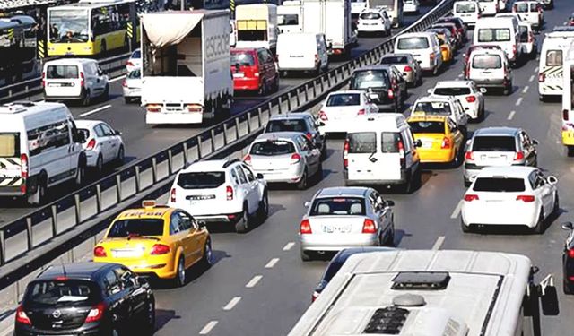 Trafiğe kayıtlı taşıt sayısı 30 milyon 883 bini geçti