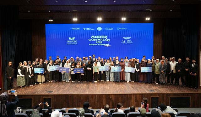 ÖNDER kitap ve hadis yarışmasında ödüller sahiplerini buldu