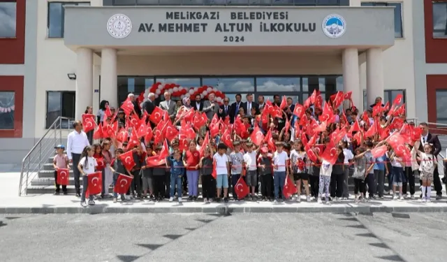 Kayseri Melikgazi'den 3 yeni okul