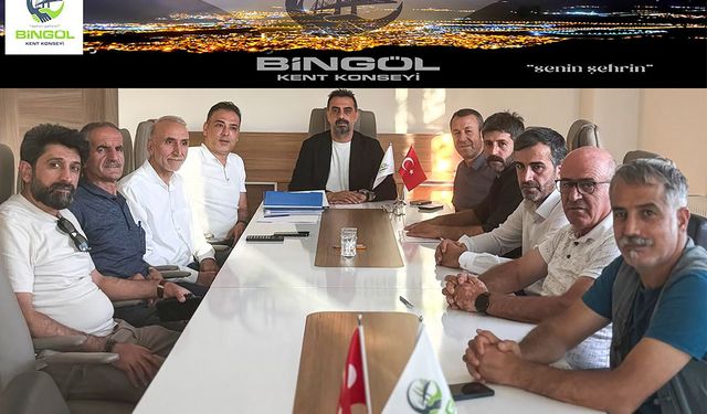Bingöl Kent Konseyi Başkanlığına Yunus Kuyuldar seçildi