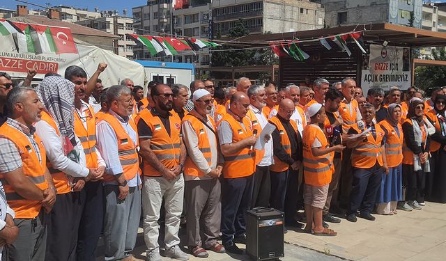 Gazze için başlatılan açlık grevi sona erdi: Tarihin doğru yerindeyiz