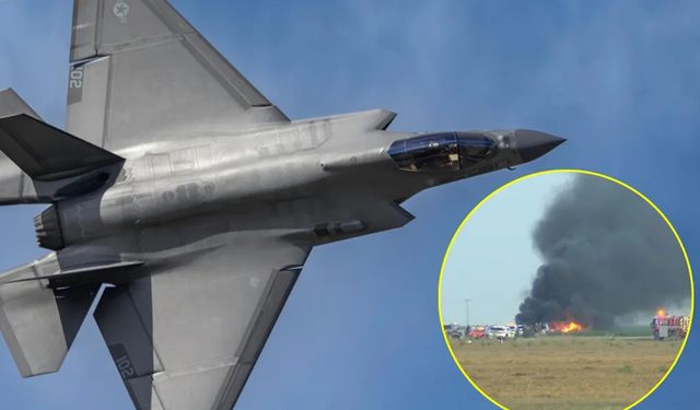 ABD'de F-35 uçağı düştü
