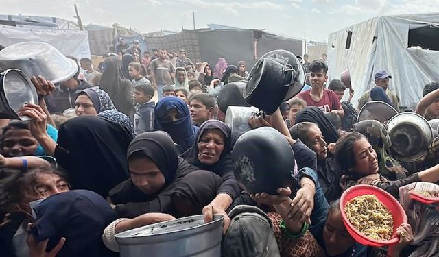 BM: Gazze'de her üç kişiden biri günlerdir hiçbir şey yemedi