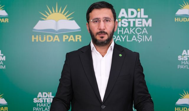 HÜDA PAR’dan "İki Devletli Çözüm" Konferansı’nda imzalanan bildiriye tepki