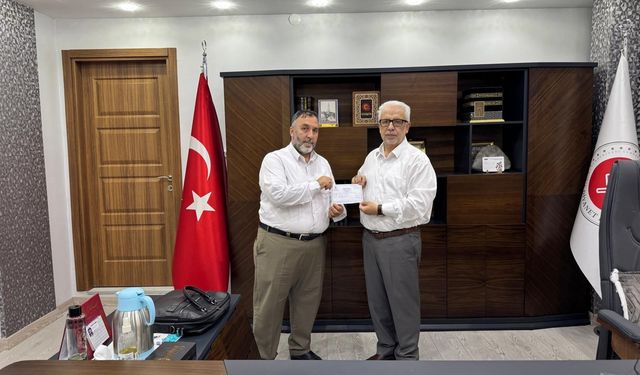 İsmini açıklamayan hayırseverden Filistin’e 85 Bin TL’lik anlamlı destek
