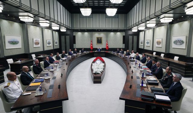 Milli Güvenlik Kurulu toplantısı sona erdi