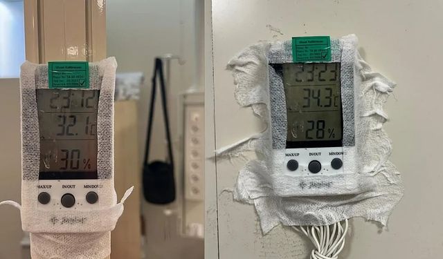 Siirt Eğitim ve Araştırma Hastanesinde klima krizi: Yoğun bakımda sıcaklık 34 dereceye çıktı