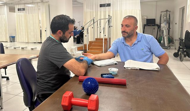 Batman'da fizik tedavi merkezinde 6 ayda 4 bin hasta tedavi edildi