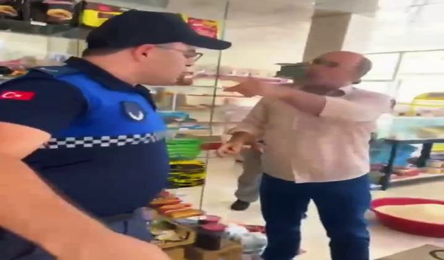 Gaziantep'te iş yeri denetimine giden zabıta esnaf tarafından kovuldu
