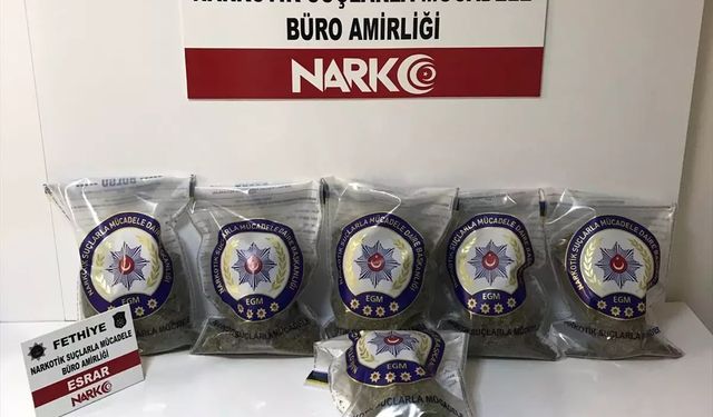 Muğla'da uyuşturucu operasyonu: 3 tutuklama
