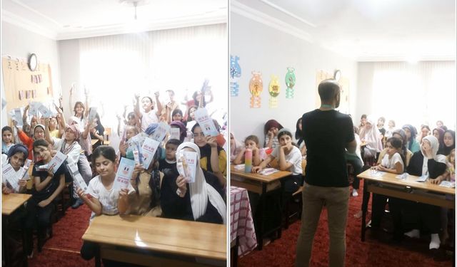 Sağlık eğitimleriyle bilinçli nesiller yetişiyor