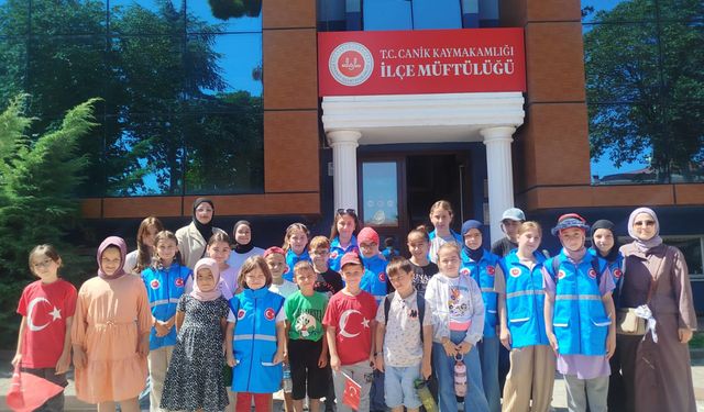 Samsun'da yaz Kur'an kursları coşkuyla sona erdi