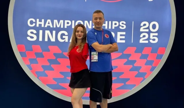 Sümeyye Boyacı, dünya üçüncüsü oldu