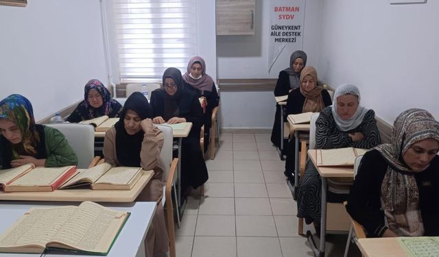 ADEM'lerde Kur'an'ı Kerim kursları başladı