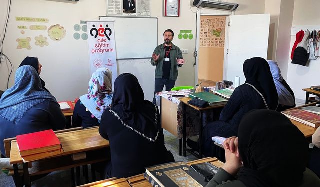Batman'da Kur'an kurslarında aile ve mahremiyet bilinci eğitimi verildi