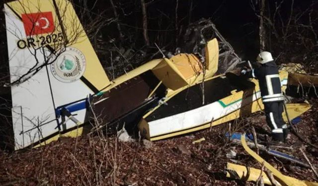 Hırvatistan’da Türkiye'ye ait yangın söndürme uçağının düşmesi sonucu pilot hayatını kaybetti