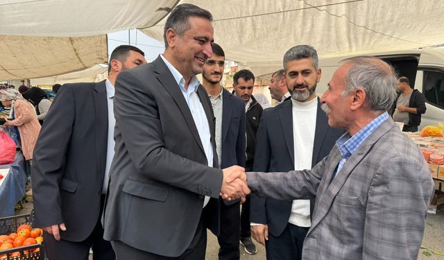 HÜDA PAR Batman Milletvekili Ramanlı, halkla buluştu