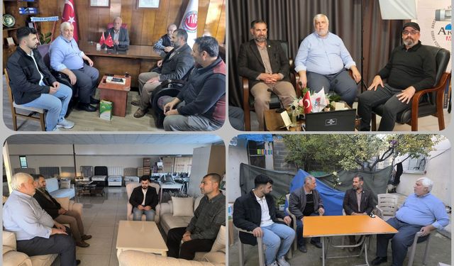 HÜDA PAR Mersin İl Başkanı Demir Tarsus'ta ziyaretlerde bulundu