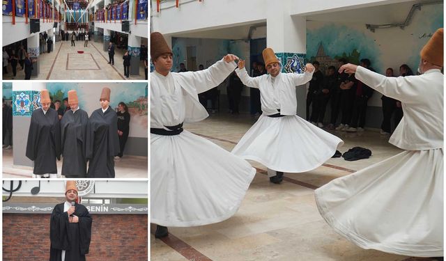 Konya’da Adil Karaağaç MTAL Lisesi'nde Şeb-i Arus coşkusu