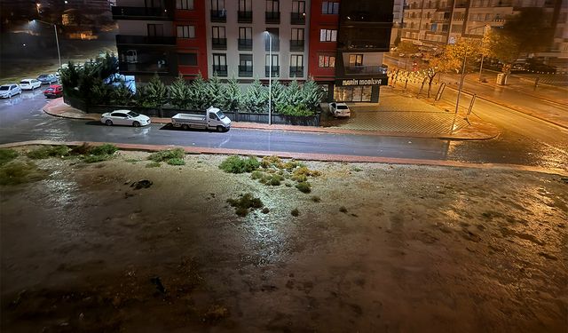 Konya’da beklenen yağış gün boyu etkili oldu