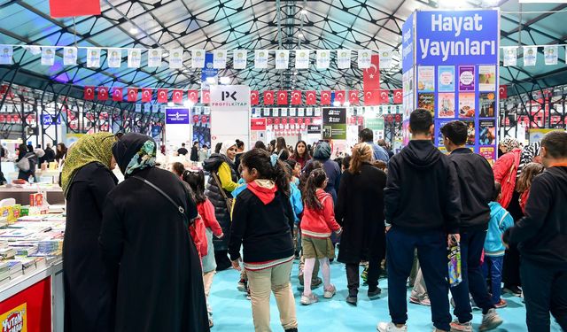 Malatya Anadolu Kitap ve Kültür Fuarı kitapseverlerden yoğun ilgi görüyor