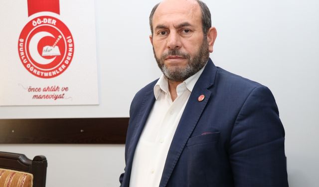 ÖĞ-DER: Eğitimde batıcı bakıştan vazgeçilmeli, ahlaki değerler esas alınmalı