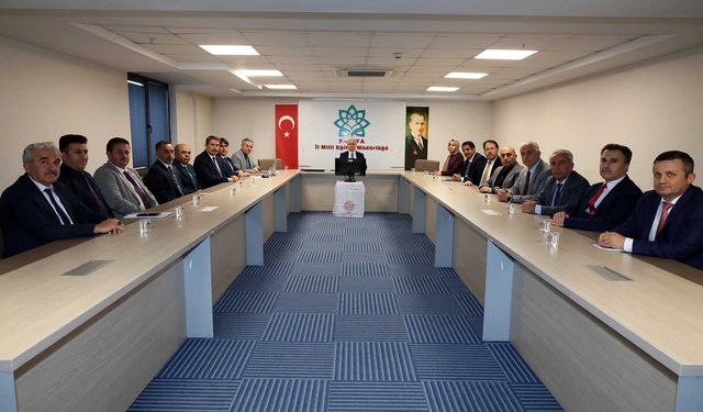 Vali İbrahim Akın: Dijital bağımlılıkla mücadele masaya yatırıldı