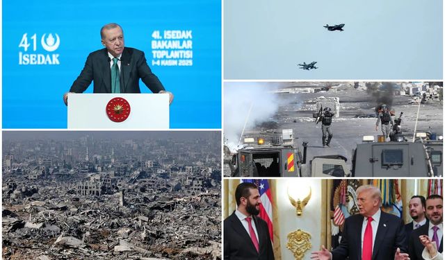 2025 Kasım ayı: Gazze'de ateşkes süreci ve ihlaller, Türkiye'de "terörsüz bölge" vizyonu