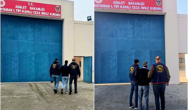 Adıyaman'da araması bulunan 2 kişi yakalandı